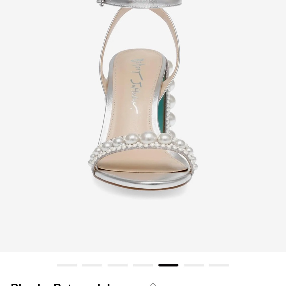 Betsey Johnson heels 7.5 - Picture 4 of 11
